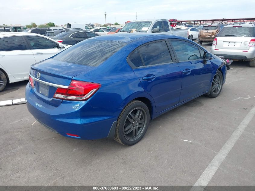 2013 HONDA CIVIC SDN LX - 19XFB2F50DE025304