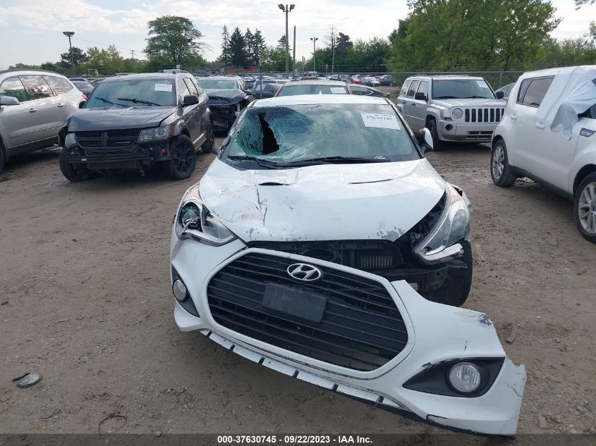 2015 HYUNDAI VELOSTER TURBO R-SPEC - KMHTC6AE2FU240522
