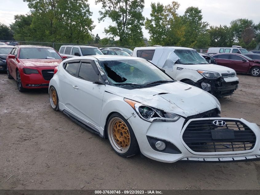 2015 HYUNDAI VELOSTER TURBO R-SPEC - KMHTC6AE2FU240522