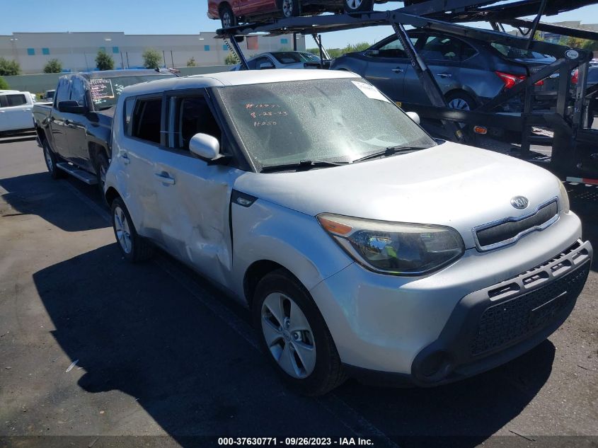 2014 KIA SOUL BASE - KNDJN2A22E7707875
