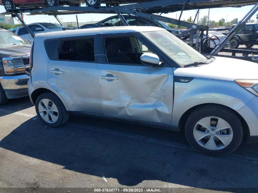 2014 KIA SOUL BASE - KNDJN2A22E7707875
