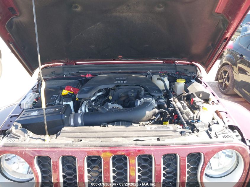 1C6HJTFG2ML571703 Jeep Gladiator OVERLAND 10