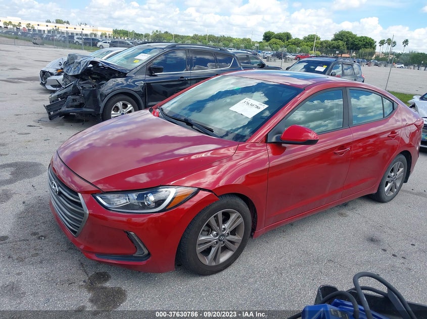 VIN KMHD84LF4JU658248 2018 HYUNDAI ELANTRA SEL/VALUE/LIMITED