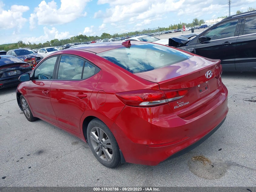 VIN KMHD84LF4JU658248 2018 HYUNDAI ELANTRA SEL/VALUE/LIMITED