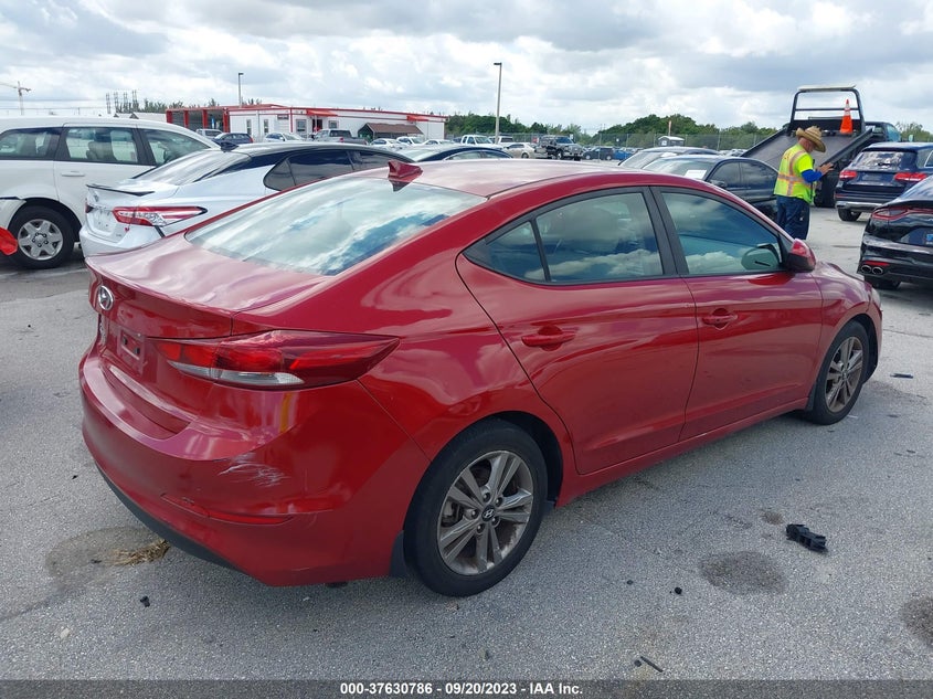 VIN KMHD84LF4JU658248 2018 HYUNDAI ELANTRA SEL/VALUE/LIMITED