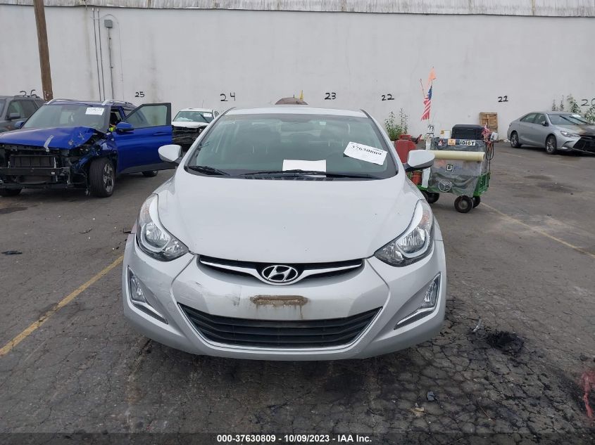 2016 HYUNDAI ELANTRA SE - KMHDH4AE3GU479119