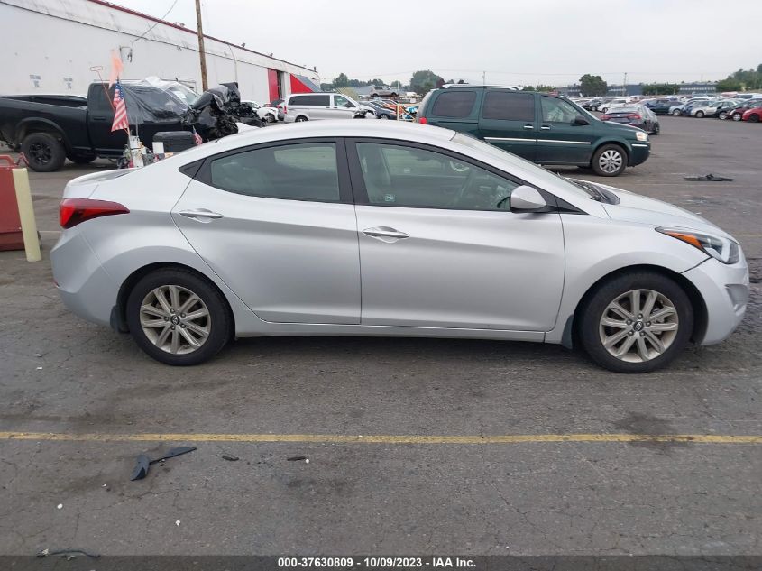 2016 HYUNDAI ELANTRA SE - KMHDH4AE3GU479119