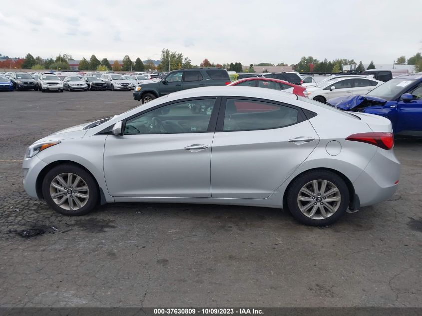 2016 HYUNDAI ELANTRA SE - KMHDH4AE3GU479119