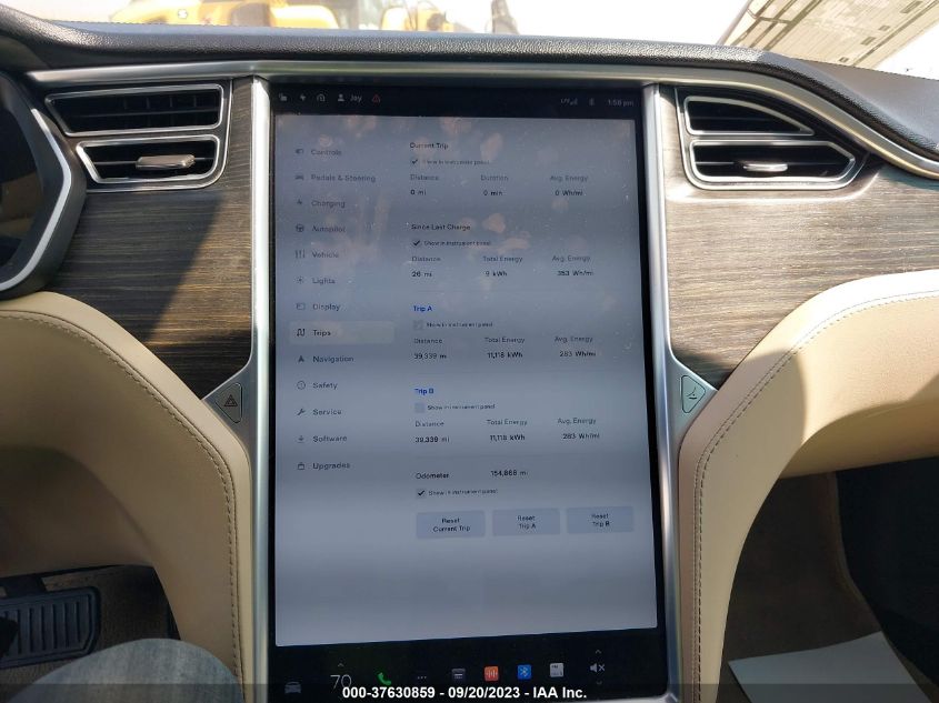 2015 TESLA MODEL S 85D/70D/90D/P90D - 5YJSA1S26FF097466