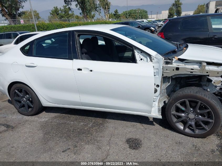 2016 DODGE DART SXT - 1C3CDFBB2GD645257