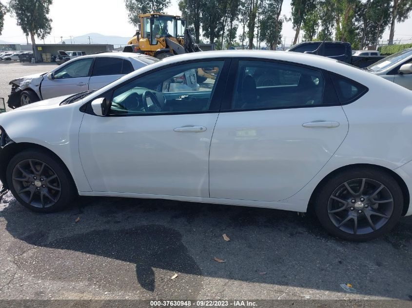2016 DODGE DART SXT - 1C3CDFBB2GD645257