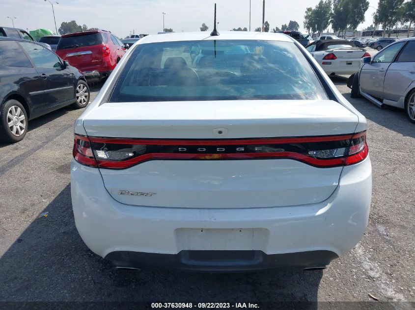 2016 DODGE DART SXT - 1C3CDFBB2GD645257