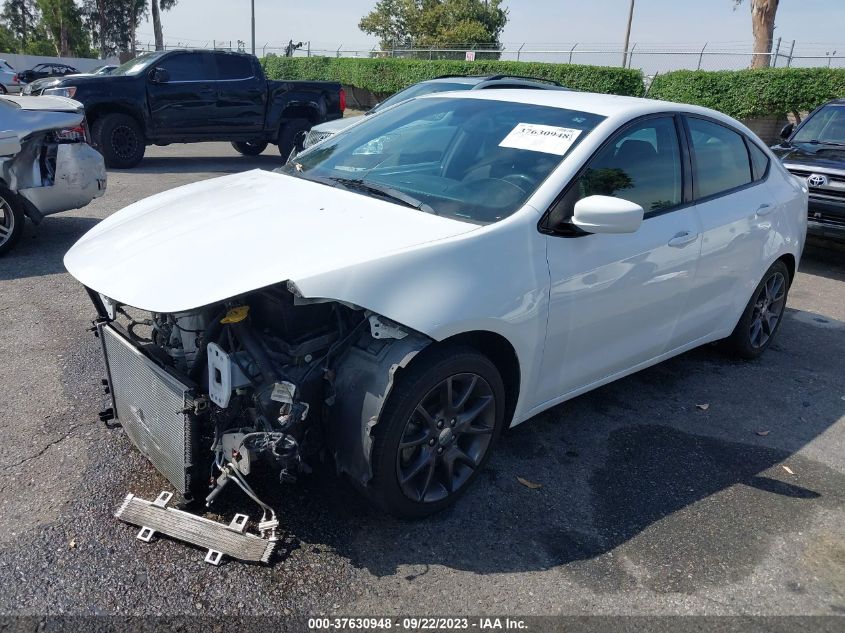2016 DODGE DART SXT - 1C3CDFBB2GD645257