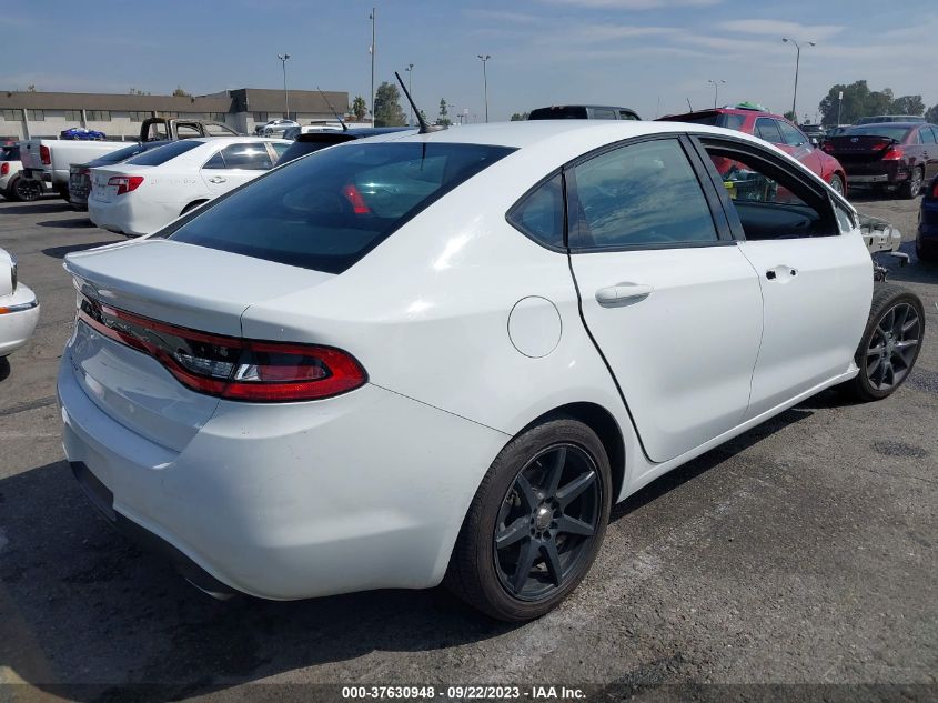 2016 DODGE DART SXT - 1C3CDFBB2GD645257