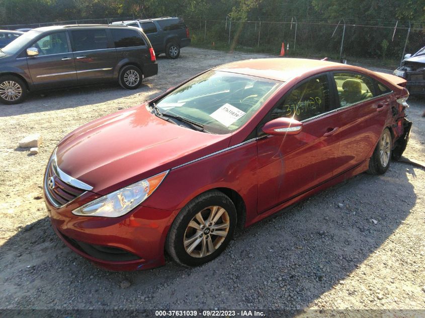 2014 HYUNDAI SONATA GLS - 5NPEB4AC5EH839989