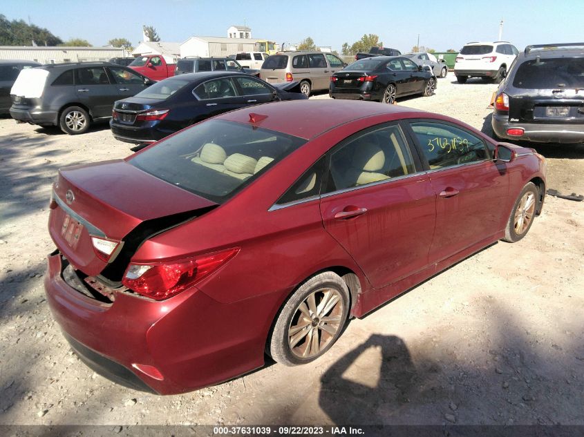 2014 HYUNDAI SONATA GLS - 5NPEB4AC5EH839989