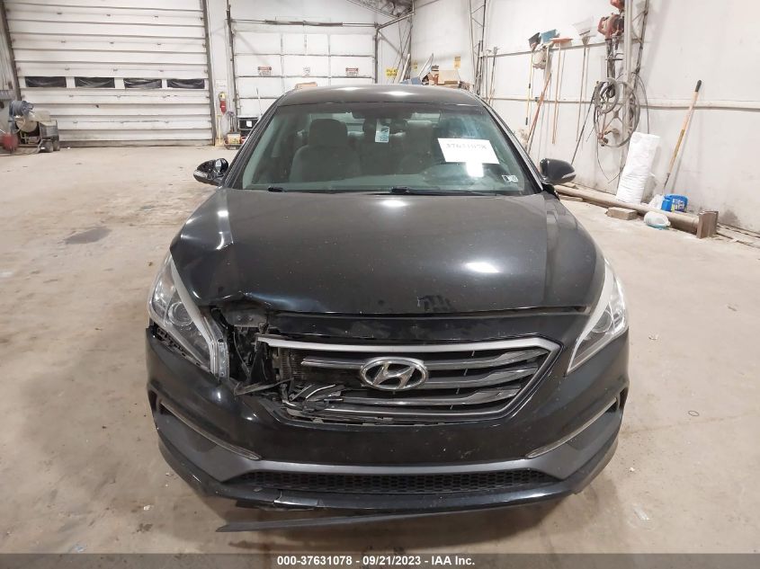 2016 HYUNDAI SONATA 2.4L SPORT - 5NPE34AF4GH267095