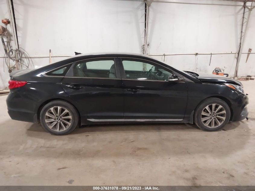 2016 HYUNDAI SONATA 2.4L SPORT - 5NPE34AF4GH267095