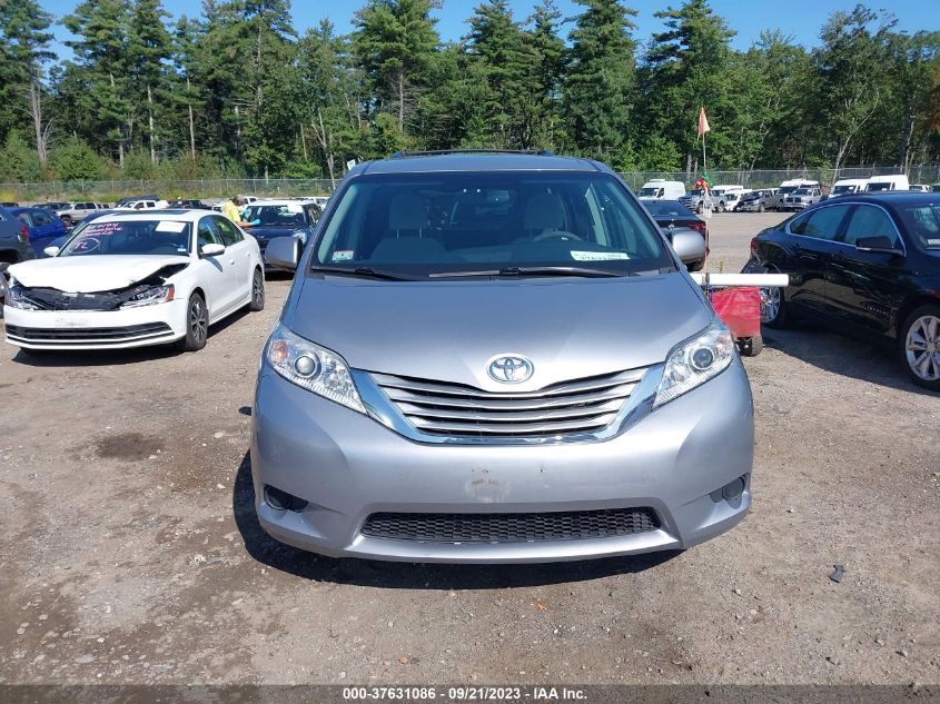 2017 TOYOTA SIENNA LE - 5TDJZ3DCXHS186154