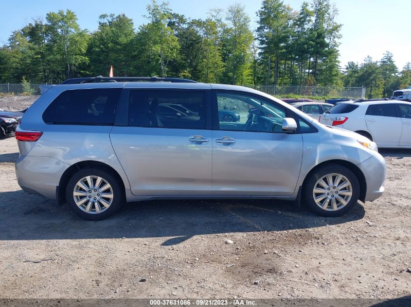 2017 TOYOTA SIENNA LE - 5TDJZ3DCXHS186154