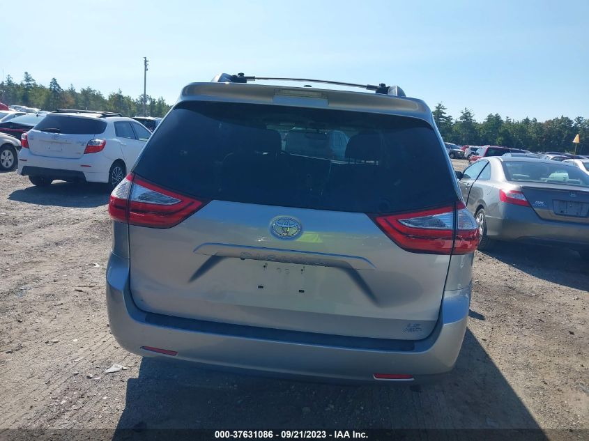 2017 TOYOTA SIENNA LE - 5TDJZ3DCXHS186154