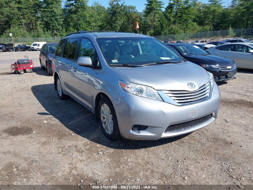 2017 TOYOTA SIENNA LE - 5TDJZ3DCXHS186154