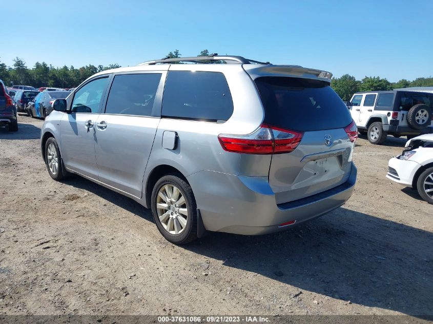 2017 TOYOTA SIENNA LE - 5TDJZ3DCXHS186154