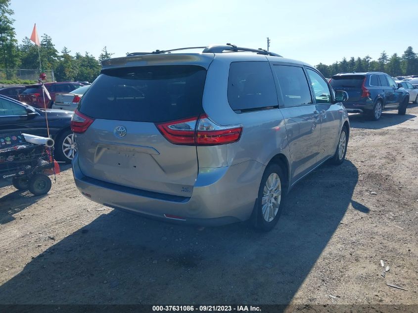 2017 TOYOTA SIENNA LE - 5TDJZ3DCXHS186154