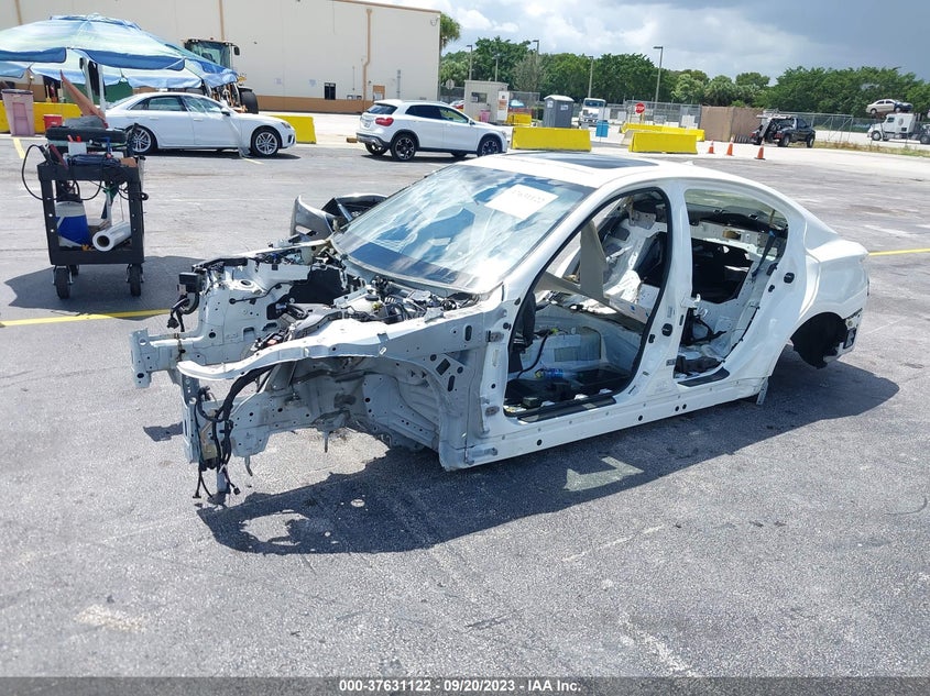 VIN JN1EV7AR0LM256992 2020 INFINITI Q50 3.0T LUXE