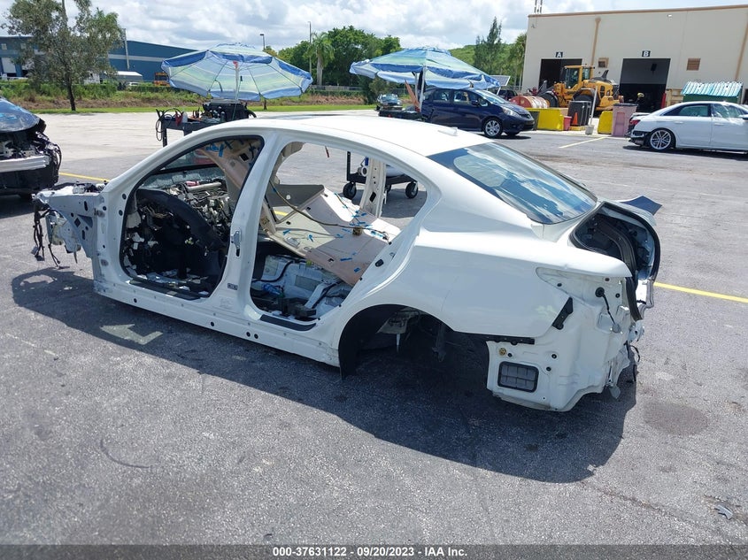 VIN JN1EV7AR0LM256992 2020 INFINITI Q50 3.0T LUXE