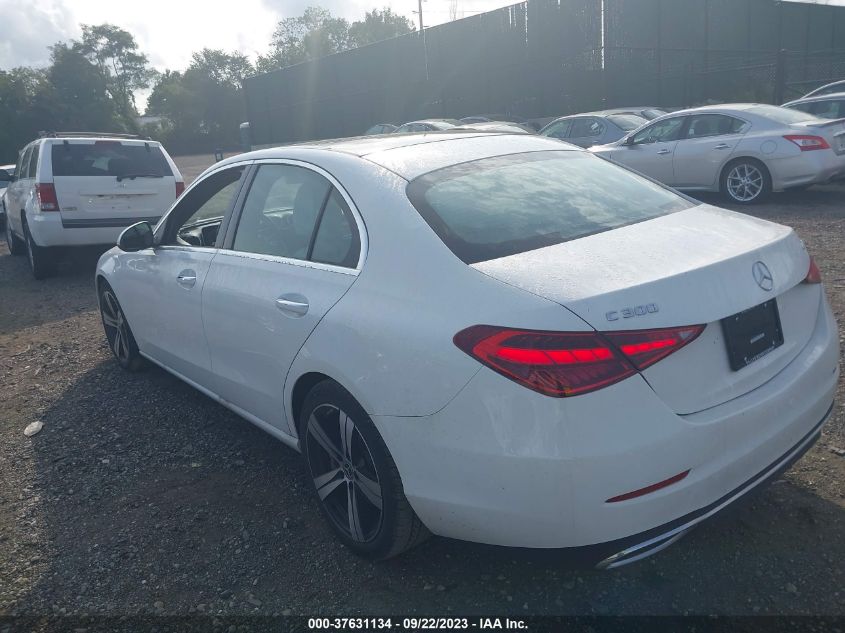 VIN W1KAF4HBXNR035668 2022 MERCEDES-BENZ C-CLASS C 300