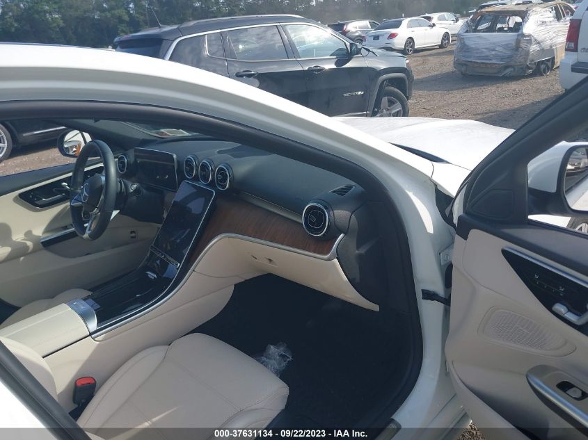 VIN W1KAF4HBXNR035668 2022 MERCEDES-BENZ C-CLASS C 300