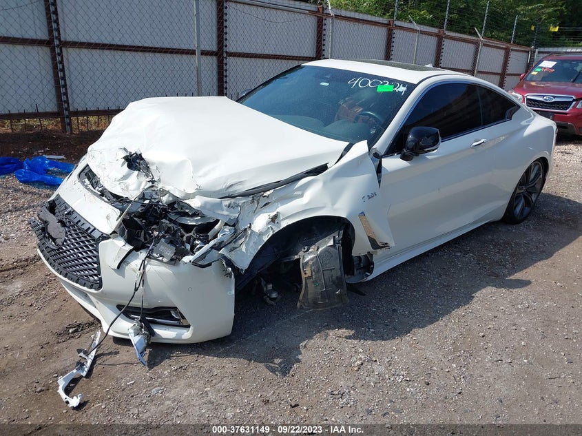 VIN JN1FV7EKXLM400324 2020 INFINITI Q60 RED SPORT 400