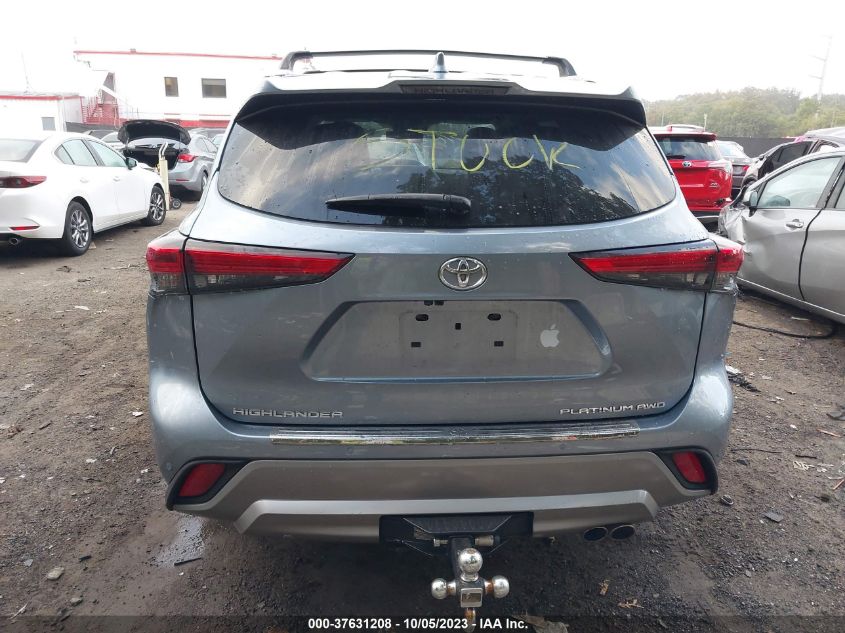 2021 TOYOTA HIGHLANDER PLATINUM - 5TDFZRBH0MS073718