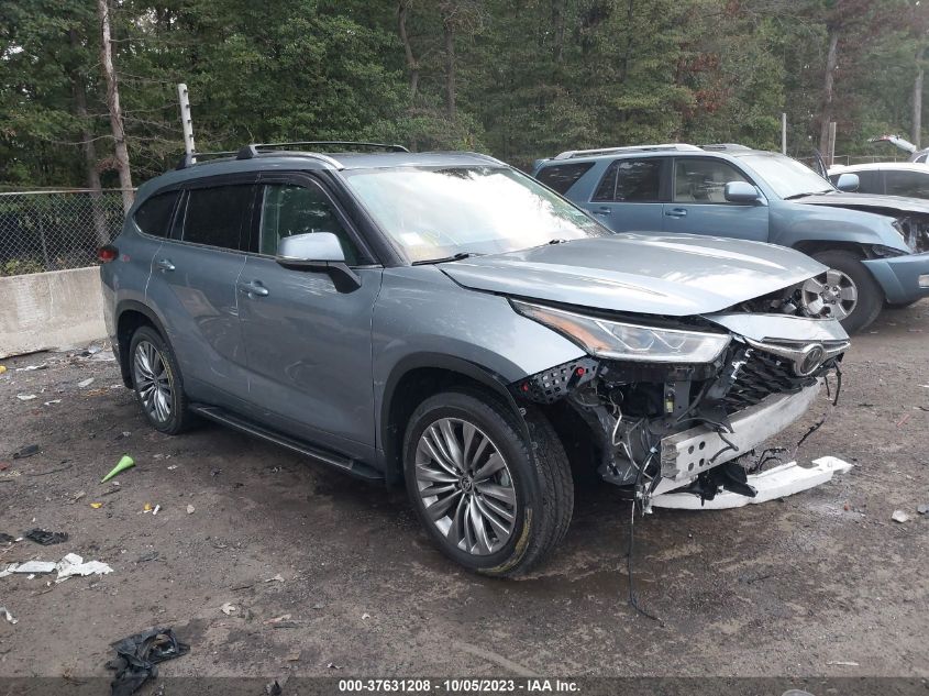 2021 TOYOTA HIGHLANDER PLATINUM - 5TDFZRBH0MS073718