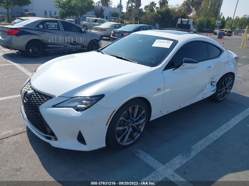 JTHGZ5BC5N5026319 Lexus RC RC 350 F SPORT 2