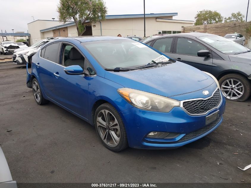 2014 KIA FORTE EX - KNAFZ4A80E5165730