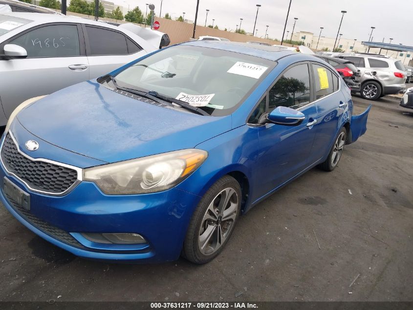 2014 KIA FORTE EX - KNAFZ4A80E5165730