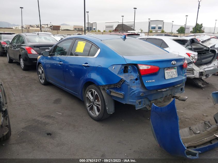 2014 KIA FORTE EX - KNAFZ4A80E5165730