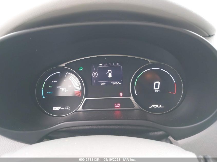2016 KIA SOUL EV + KNDJX3AE2G7005228