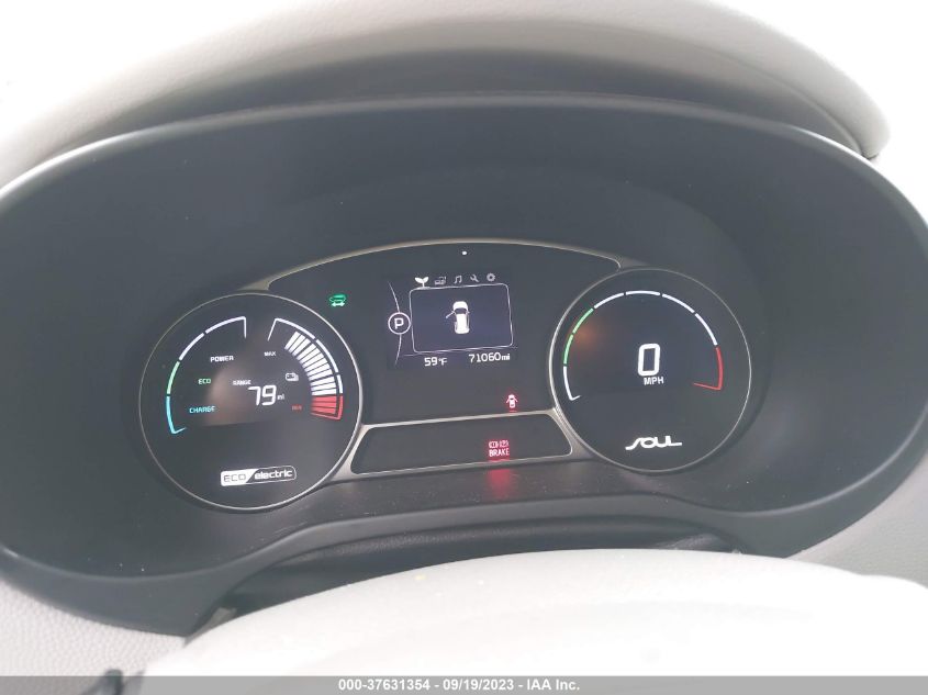 2016 KIA SOUL EV + KNDJX3AE2G7005228