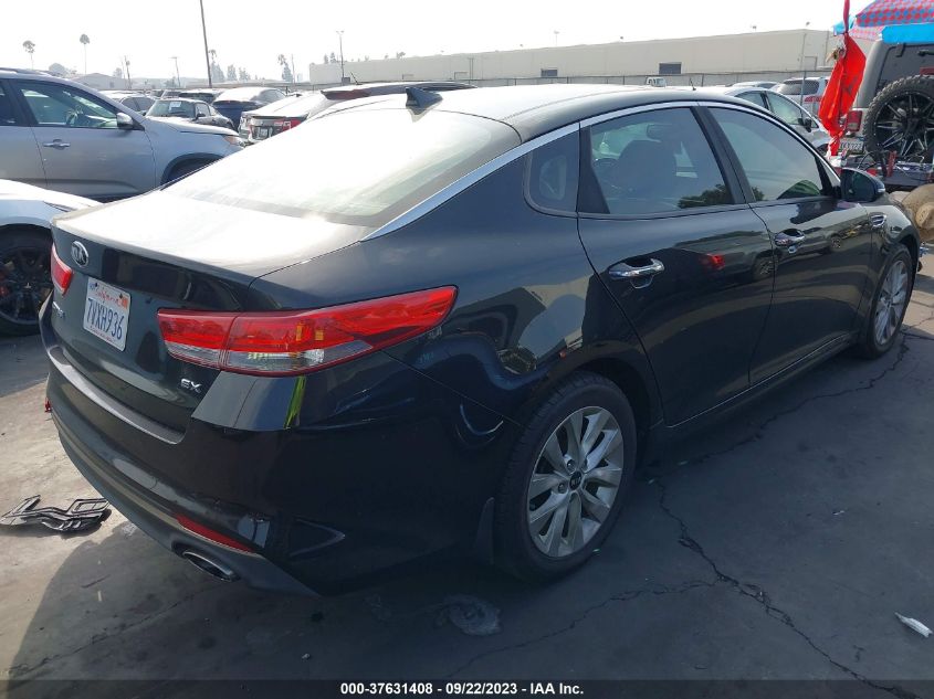 2016 KIA OPTIMA EX - 5XXGU4L31GG058918