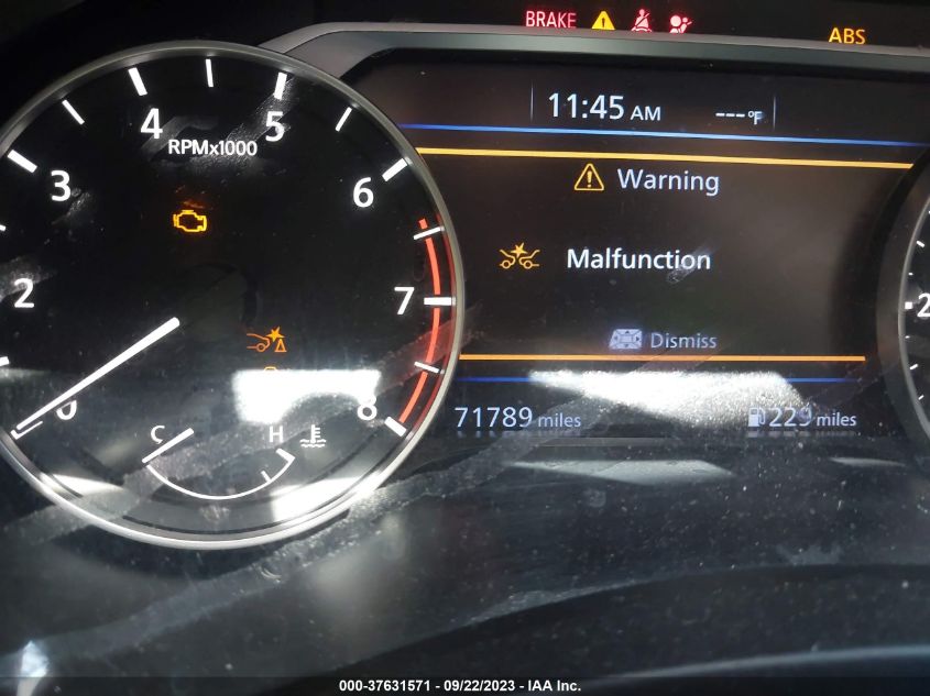 2021 NISSAN ALTIMA 2.5 SR - 1N4BL4CV4MN364967