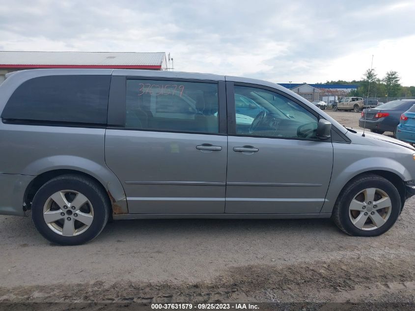 2013 DODGE GRAND CARAVAN SE - 2C4RDGBG4DR654364