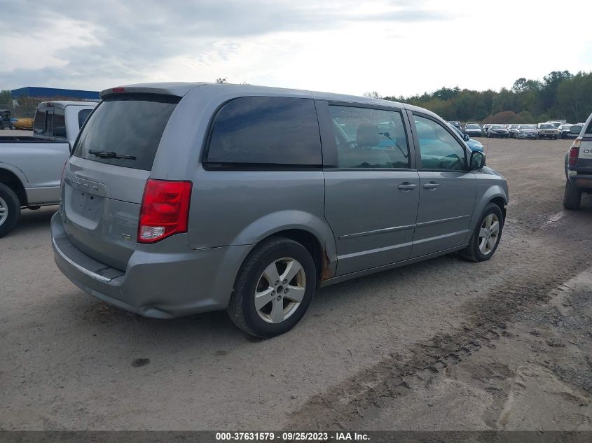 2013 DODGE GRAND CARAVAN SE - 2C4RDGBG4DR654364
