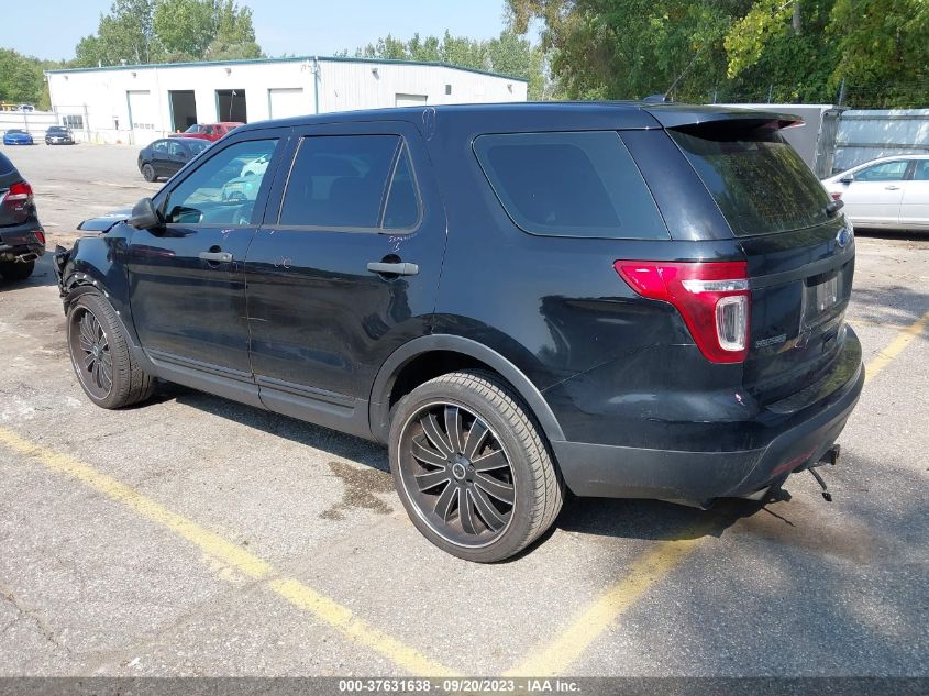 2014 FORD UTILITY POLICE 1FM5K8AR5EGA04115