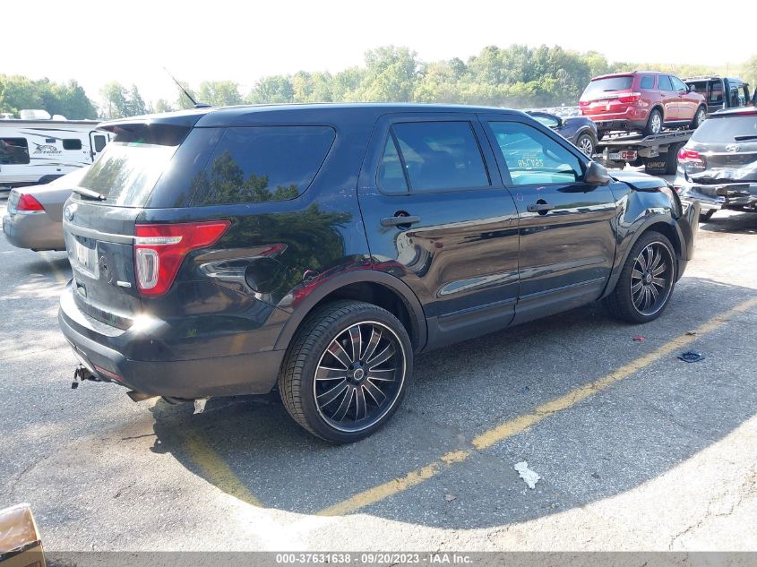 2014 FORD UTILITY POLICE 1FM5K8AR5EGA04115