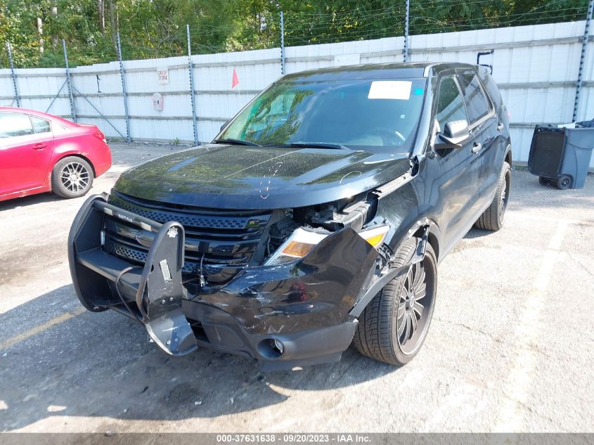 2014 FORD UTILITY POLICE 1FM5K8AR5EGA04115