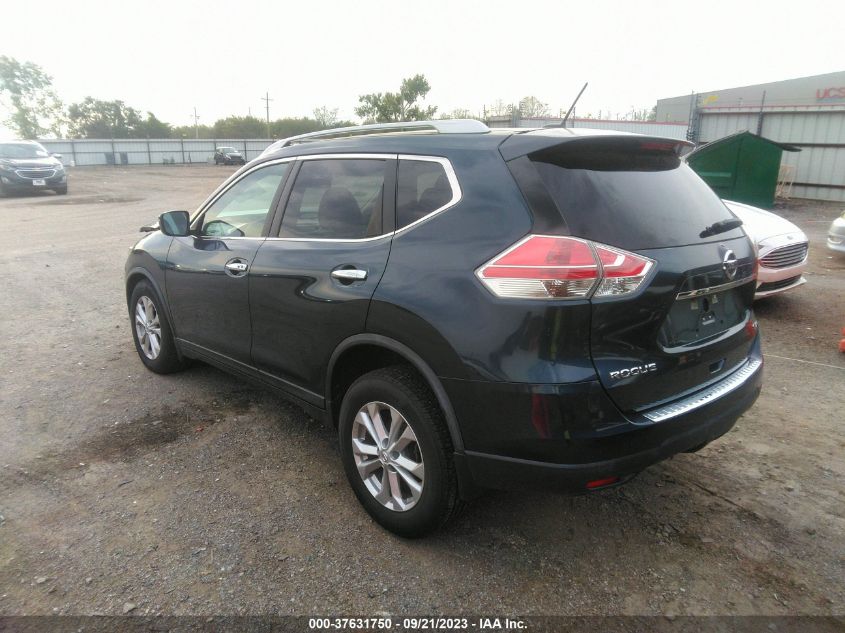 2016 NISSAN ROGUE S/SL/SV - KNMAT2MV2GP679199