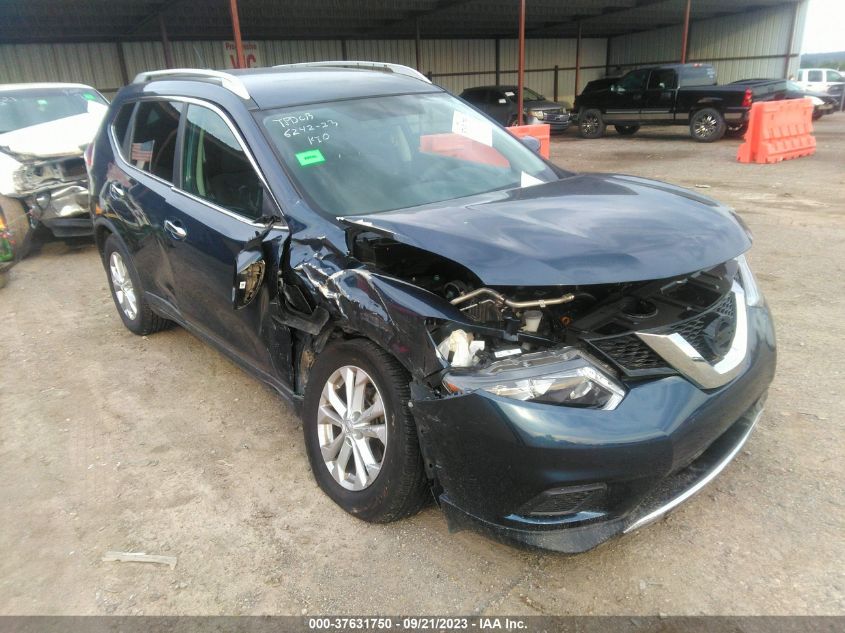2016 NISSAN ROGUE S/SL/SV - KNMAT2MV2GP679199
